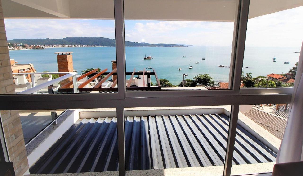1080 - Apartamento Com Vista Para O Mar Em Бомбиньяс Экстерьер фото
