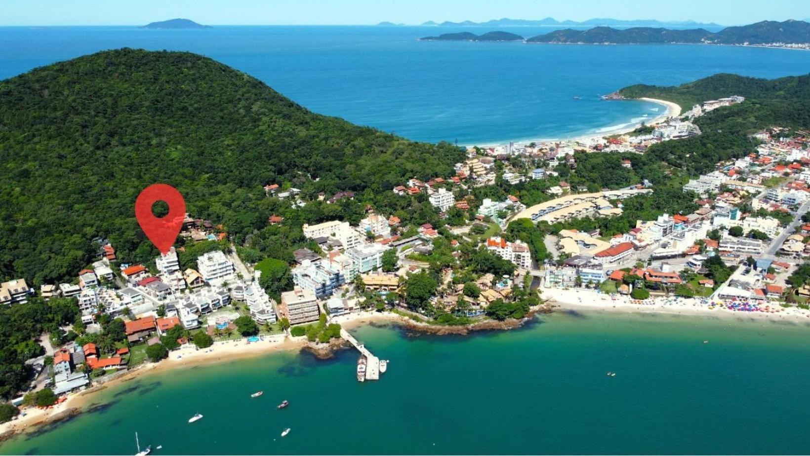 1080 - Apartamento Com Vista Para O Mar Em Бомбиньяс Экстерьер фото